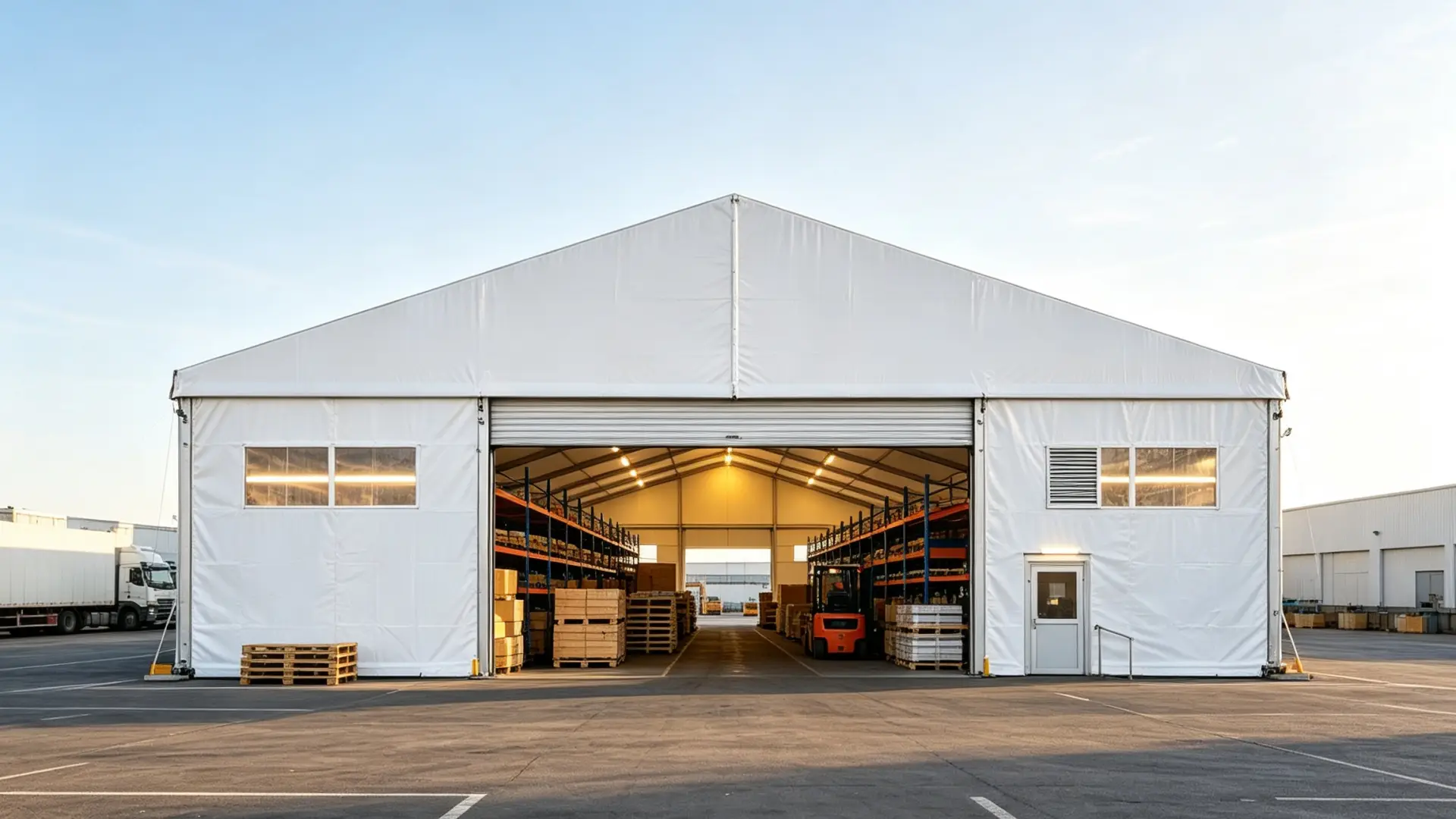 Industrial Storage Tent